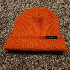 Emerica. Orange Beanie Logo Clamp Highlighter